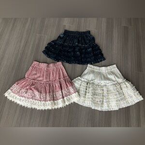3 Misa Los Angeles mini skirts, size small